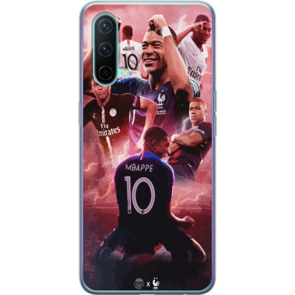 OnePlus Nord CE 5G Gennemsigtig cover Kylian Mbappé
