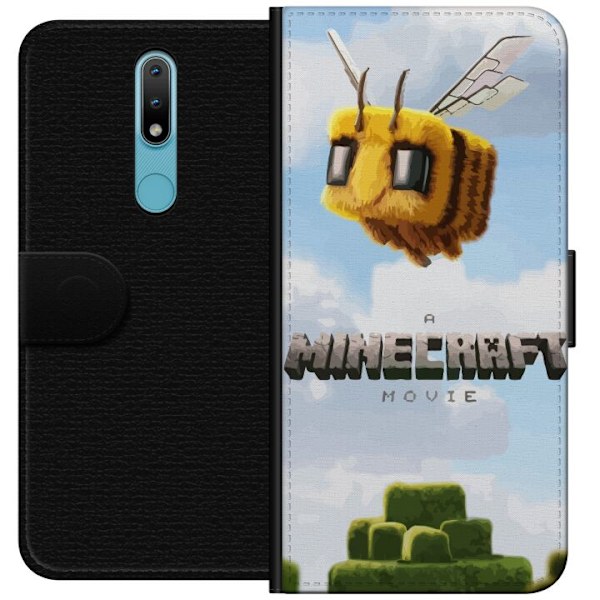 Nokia 2.4 Lompakkokotelo A Minecraft Movie