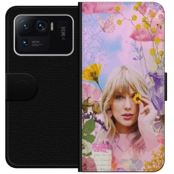 Xiaomi Mi 11 Ultra Plånboksfodral Taylor Swift - Blomma