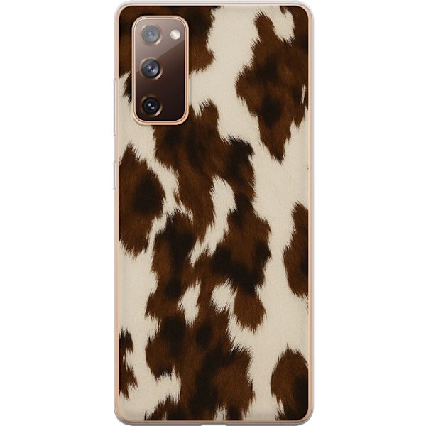 Samsung Galaxy S20 FE Läpinäkyvä kuori Värisuihku