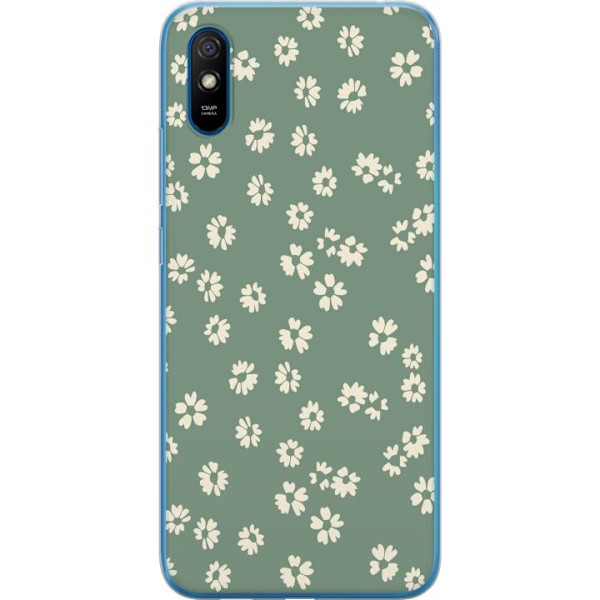 Xiaomi Redmi 9AT Genomskinligt Skal Blomsterdröm – färgglatt blommönster