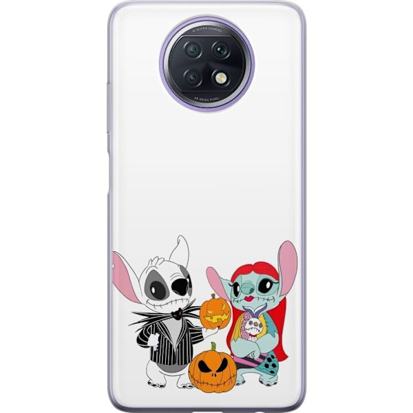 Xiaomi Redmi Note 9T Gennemsigtig cover Stitch familien addams