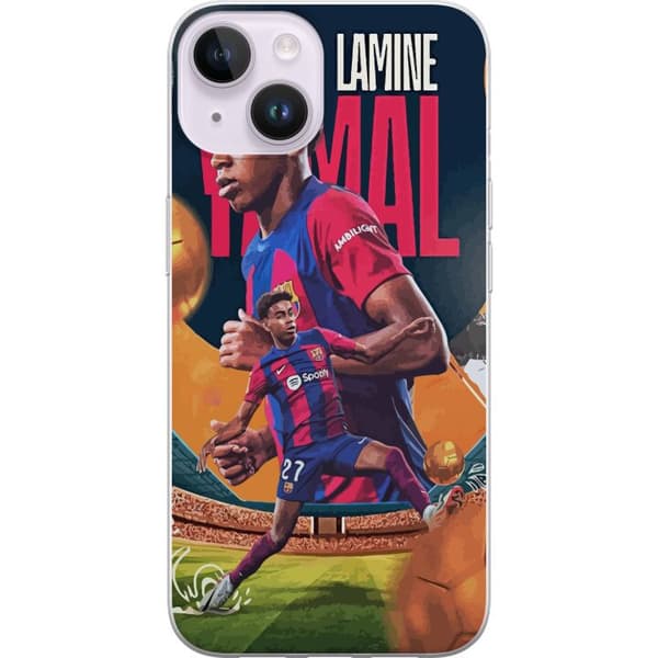 Kompatibelt Mobildeksel til Apple iPhone 14 Lamine Yamal - FCB