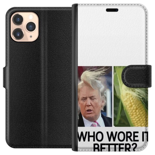Apple iPhone 11 Pro Lompakkokotelo Trump