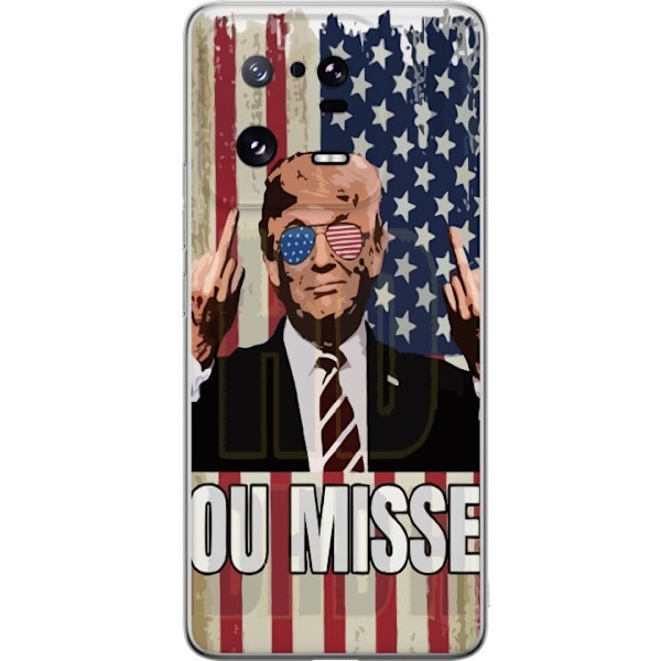 Xiaomi 13 Pro Gennemsigtig cover Trump