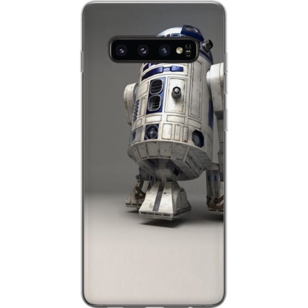 Samsung Galaxy S10 Genomskinligt Skal R2D2 Star Wars