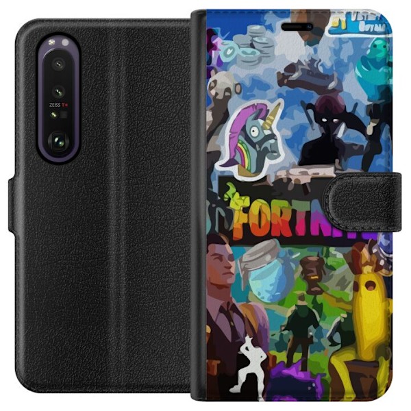 Sony Xperia 1 III Lompakkokotelo Fortnite