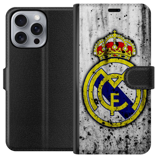 Apple iPhone 16 Pro Max Tegnebogsetui Real Madrid CF