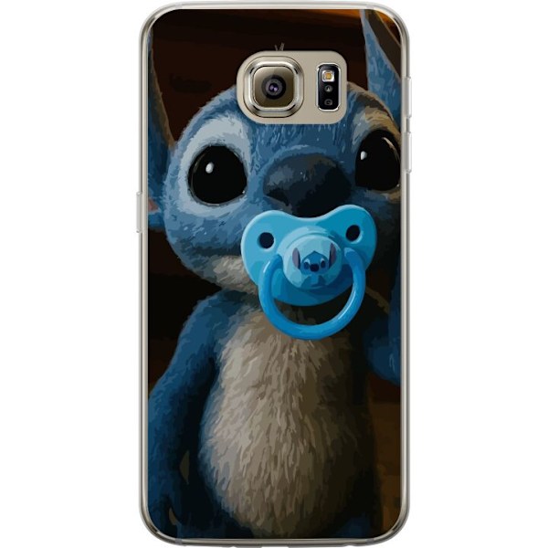 Samsung Galaxy S6 Läpinäkyvä kuori Stitch & Napp - vauvateema söpöllä hahmolla