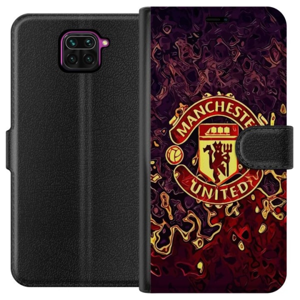 Xiaomi Redmi Note 9 Lompakkokotelo Manchester United