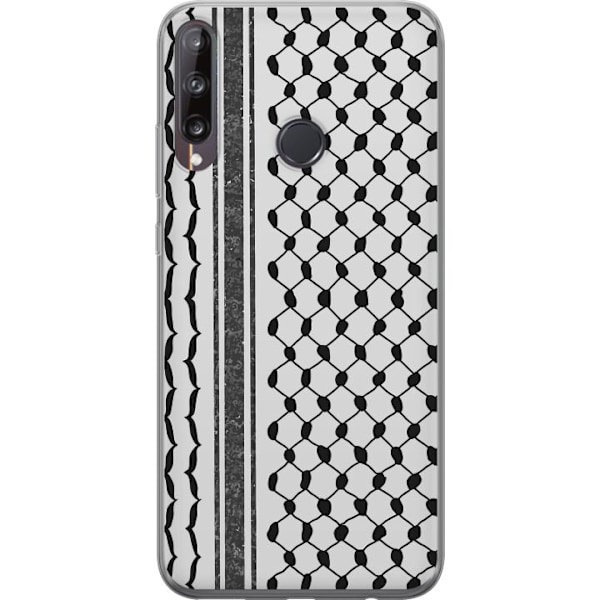 Huawei P40 lite E Läpinäkyvä kuori Palestiinalainen kuvio -