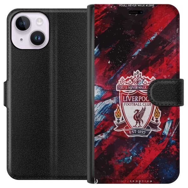 Kompatibelt Plånboksfodral till Apple iPhone 15 Liverpool