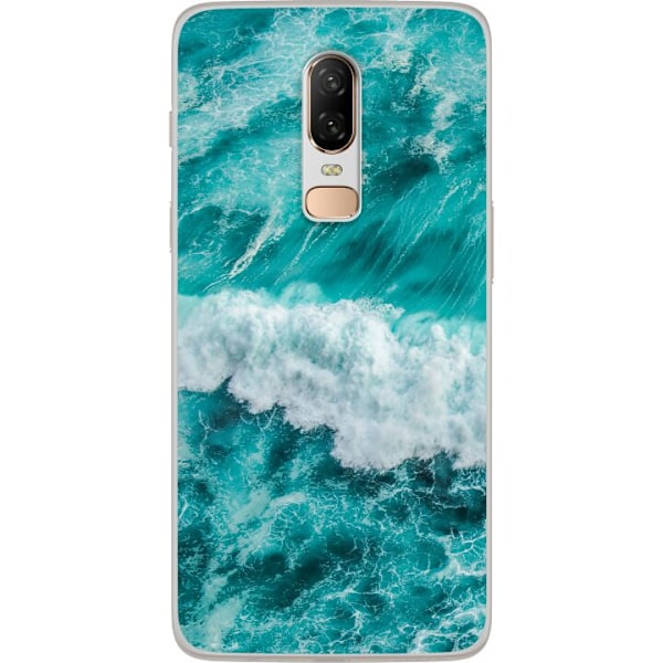 OnePlus 6 Gjennomsiktig deksel Hav