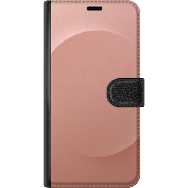 Motorola Moto G34 Lommeboketui Rosa Prikk