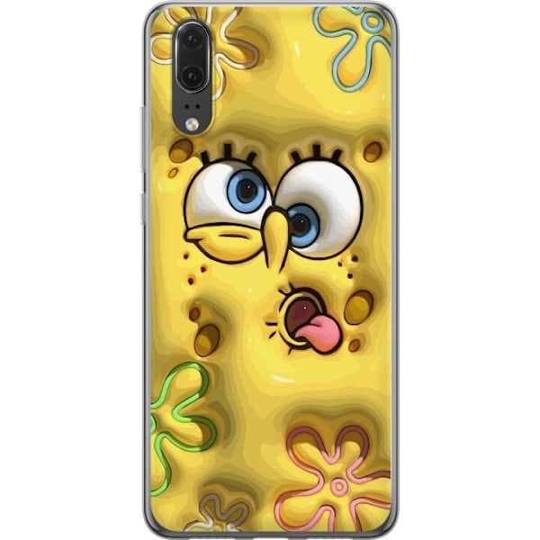 Huawei P20 Gennemsigtig cover SvampBob