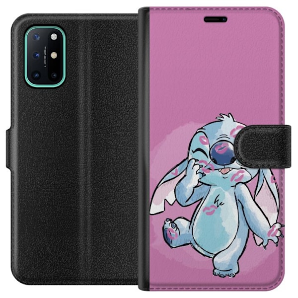 OnePlus 8T Lompakkokotelo Stitch Puss