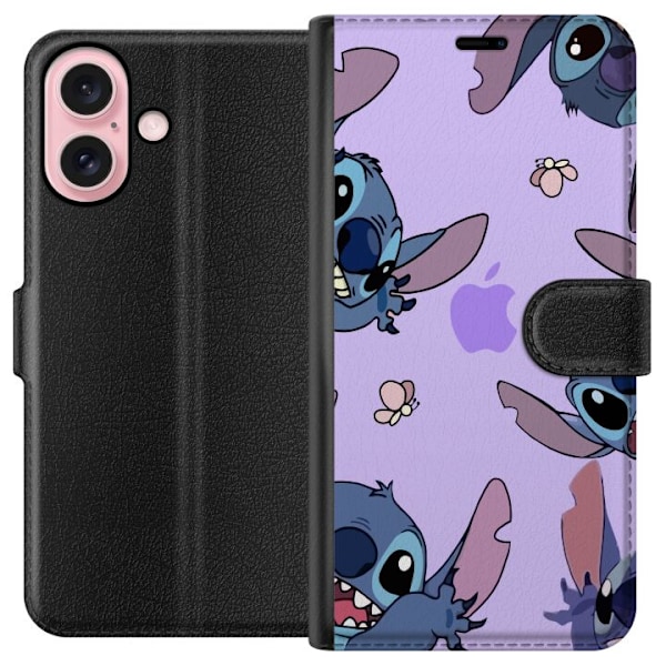 Apple iPhone 16 Lompakkokotelo Stitch