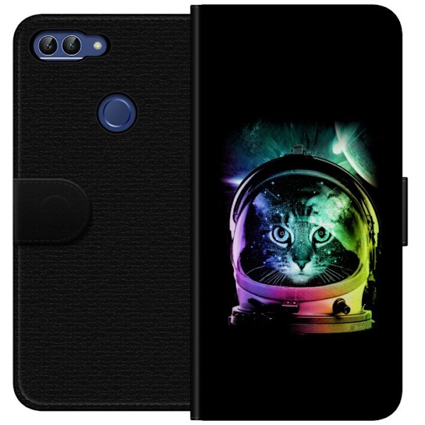 Huawei P smart Plånboksfodral Space Cat