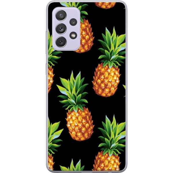 Samsung Galaxy A52s 5G Läpinäkyvä kuori Ananas