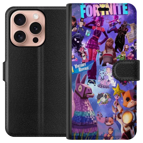 Apple iPhone 16 Pro Plånboksfodral Fortnite