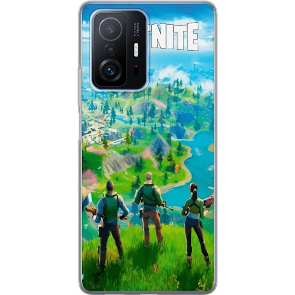 Xiaomi 11T Pro Gjennomsiktig deksel Fortnite