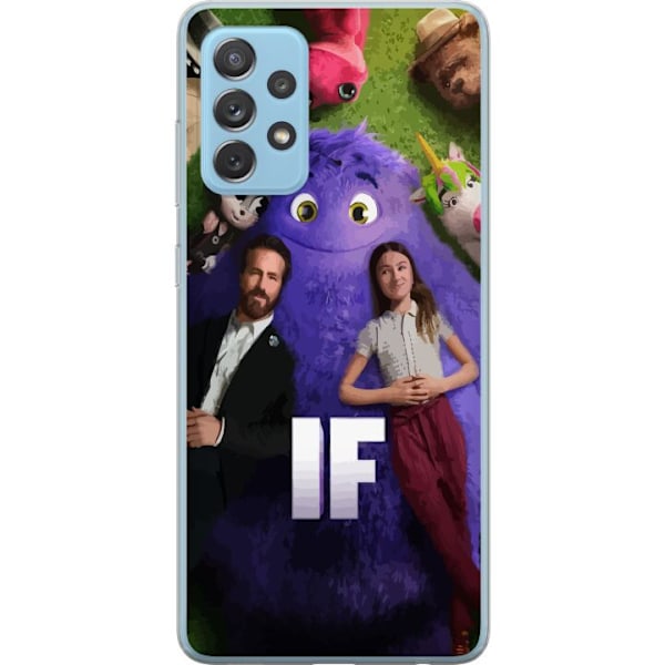 Samsung Galaxy A72 5G Läpinäkyvä kuori IF: Låtsaskompisar