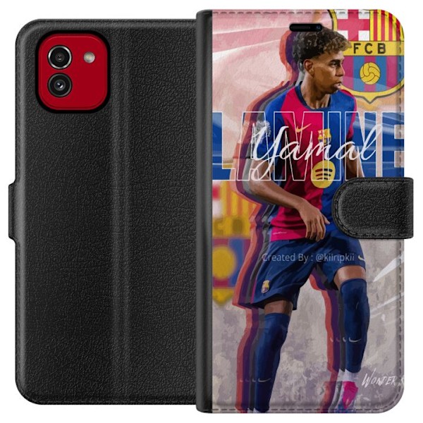 Samsung Galaxy A03 Plånboksfodral Lamine Yamal FCB