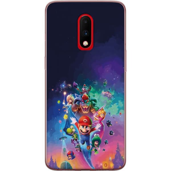 Kompatibelt Mobildeksel til OnePlus 7 GSuper Mario flerfarget