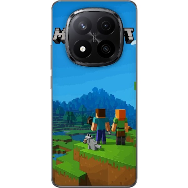 Xiaomi Redmi Note 14 Pro+ Genomskinligt Skal Minecraft Key Art