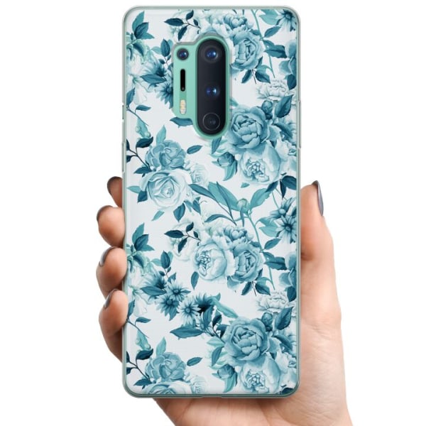 OnePlus 8 Pro TPU Mobilskal Blommor