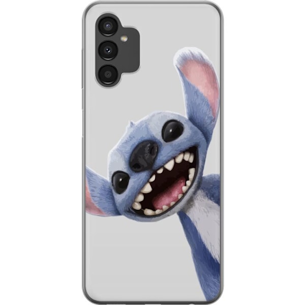Samsung Galaxy A04s Genomskinligt Skal Stitch i Fart – Kawaii Design för Fans & Barn