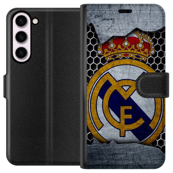 Kompatibelt Plånboksfodral till Samsung Galaxy S23+ Real Madrid