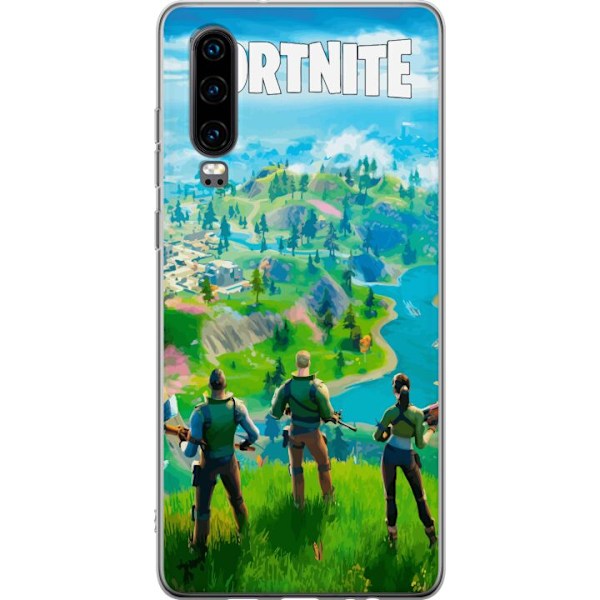 Huawei P30 Genomskinligt Skal Fortnite