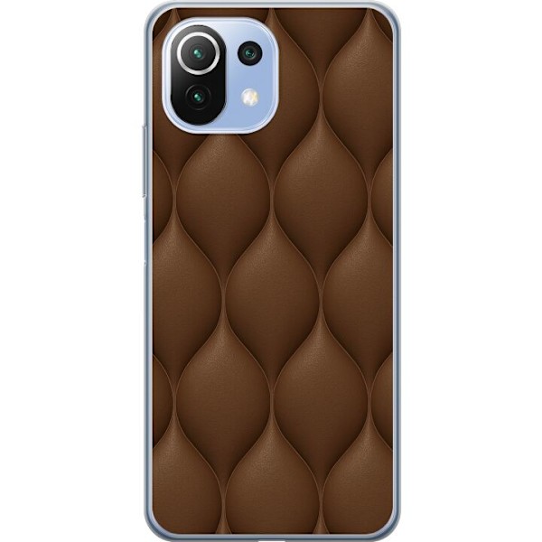 Xiaomi Mi 11 Lite Genomskinligt Skal Cocoa Scales
