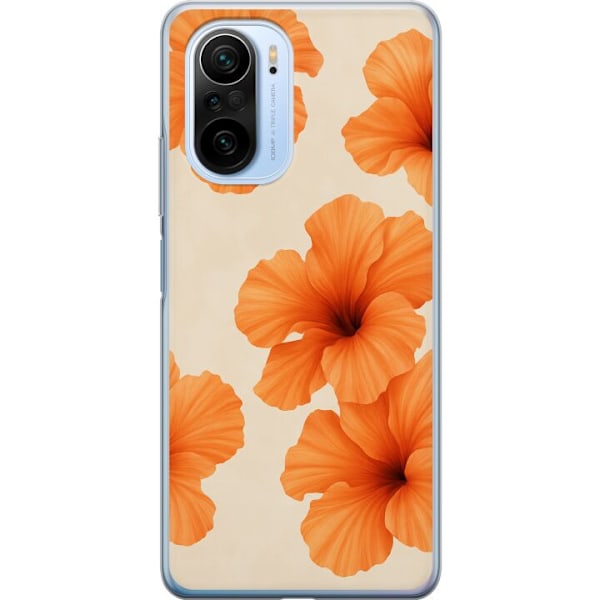 Xiaomi Mi 11i Läpinäkyvä kuori Papaya Punch