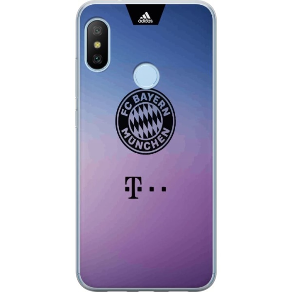 Xiaomi Mi A2 Lite Genomskinligt Skal FC Bayern