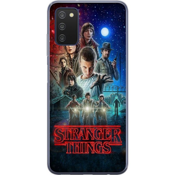 Samsung Galaxy A03s Läpinäkyvä kuori Stranger Things