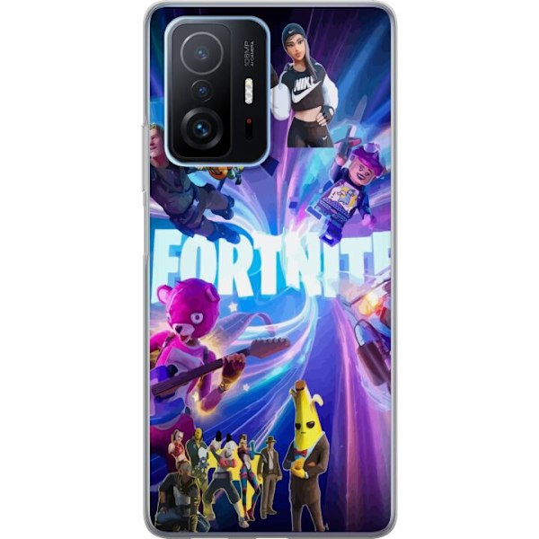 Xiaomi 11T Gennemsigtig cover Fortnite