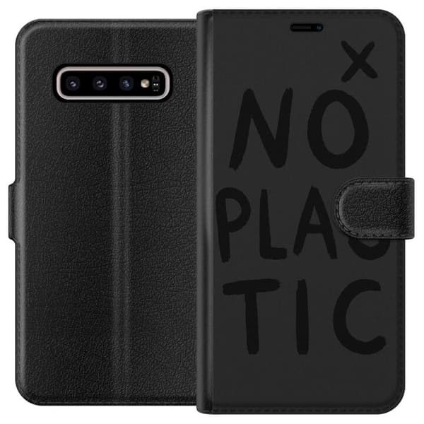Kompatibelt Lommeboketui til Samsung Galaxy S10+ Eco Echo