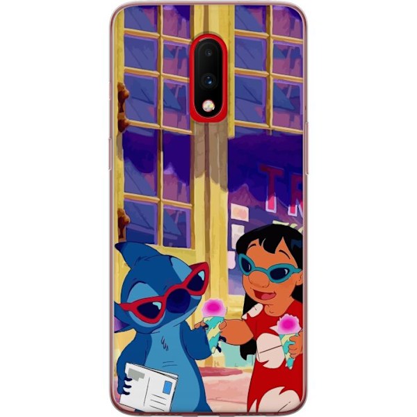 OnePlus 7 Läpinäkyvä kuori lilo ja stitch 2025