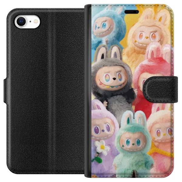Apple iPhone 6 Plånboksfodral Labubu Sketch Style – Handrit