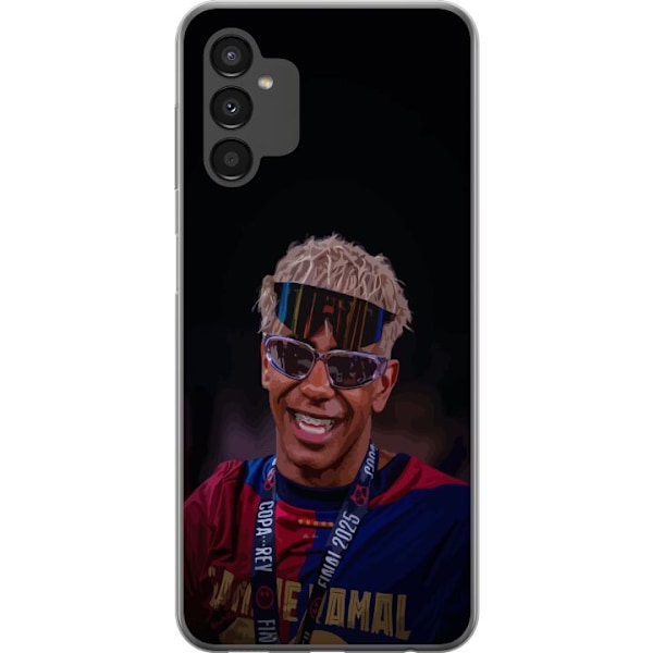 Samsung Galaxy A04s Gjennomsiktig deksel Lamine Yamal mobildeksel i stilrent sportsdesign