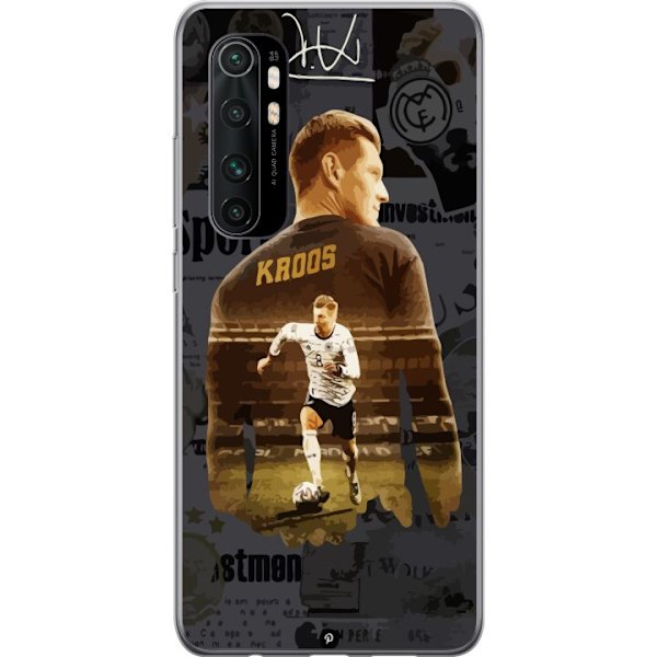 Xiaomi Mi Note 10 Lite Gjennomsiktig deksel Toni Kroos