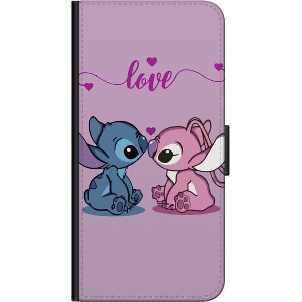 Kompatibelt Plånboksfodral till OnePlus 9 Pro Lilo & Stitch – Angel Edition