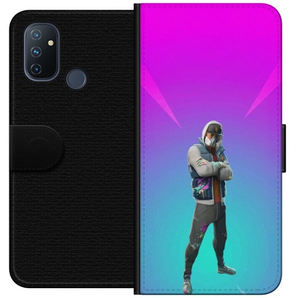 OnePlus Nord N100 Plånboksfodral black knight fortnite