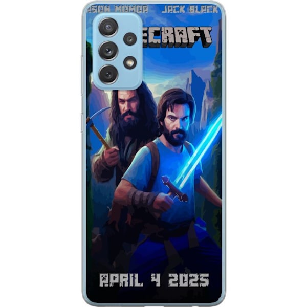 Samsung Galaxy A72 5G Läpinäkyvä kuori Minecraft-elokuva