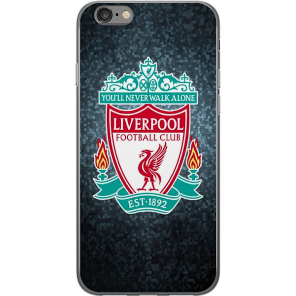 Apple iPhone 6s Läpinäkyvä kuori Liverpoolin Jalkapalloseura