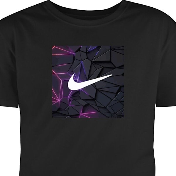 T-shirt til Voksen | Klassisk Voksen T-shirt Fortnite sort XXL