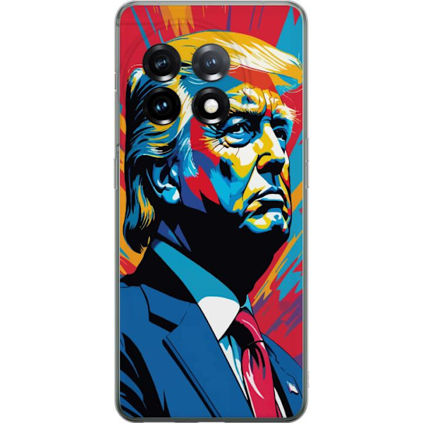 OnePlus 11 Läpinäkyvä kuori Trump