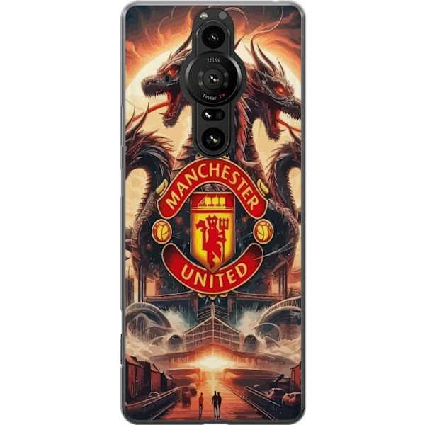 Sony Xperia Pro-I Läpinäkyvä kuori Manchester United